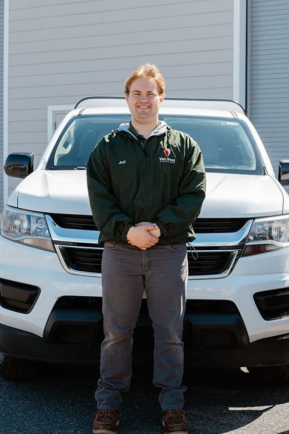 Matt O'Hara, Val-U-Pest pest control technician for New Milford, CT
