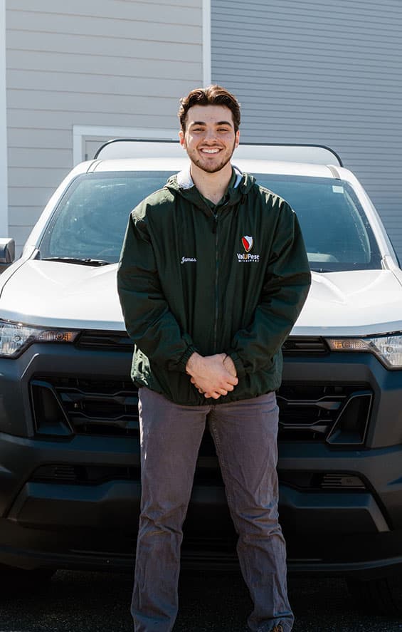James Farley, Val-U-Pest pest control technician for Newtown, CT